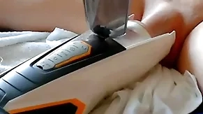 Sex toy fucked with the addition of sucked my soul with my cum