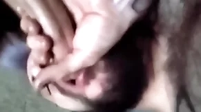Straight guy sucked while playing video frivolity