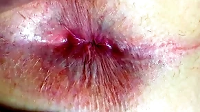 Ass added to anus closeup