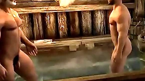 Skyrim hot bath after the battle