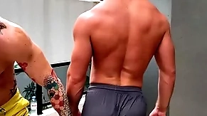 A shower after training and i bury my dick anent his asshole