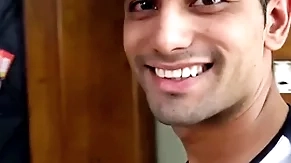 Shy latin straight guy barebacked on camera for money