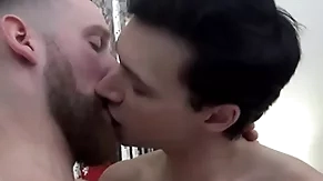 Rawfuckboys - bearded tatted scantling breeds twink bareback after blowjob