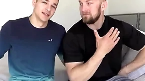 Jayden monster load of shit spreads his tight hole for bryce a catch beast!