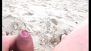 Dick flash of girls on the beach