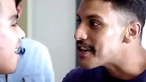 Latino gay boy fucked rough by step cousins