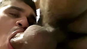 Nicely sucking the skinny big dick