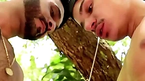 Fui correr de manhã na mata e levei pirocada do lenhador!