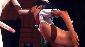 Yaoi femboy - simon suck a dick and jerk off - coward crossdress japanese asian manga anime paint  game porn gay