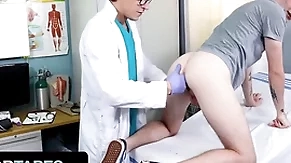 Naughty twink myott hunter schemes his doctor to penetrate his tight asshole - doctor tapes