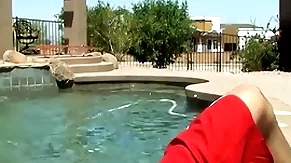 Jacuzzi fooling around turns into sexual intercourse with twink and jock