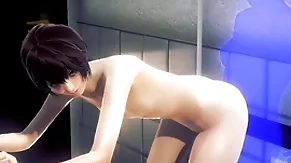 Yaoi femboy - jim is fucked in a public toilet accoutrement 1 - sissy crossdress japanese asian manga anime film  game porn gay