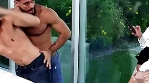 Bisexual anal dudes fuck milf up pussy up threesome