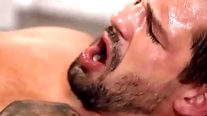 Angel rivera leaves his door open when masturbating so brysen can tatty watch him doing his thing in all directions his toy - men