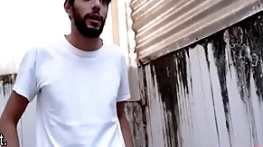 Two latino twinks lure a straight man for money