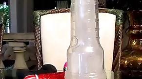 Naughty twink micah andrews uses dildo and fleshlight solo
