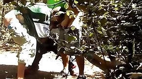 Crussing threesome and caught