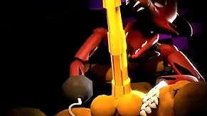 Foxy's ass get's disjointed