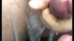 Jerking off and cumming forward the mirror close-up! big load! man's moans! uncut big cock!